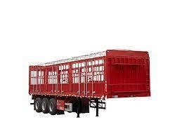Fence Semi Trailer Transport Of Livestock Animals And Heavy Load Semi Trailer